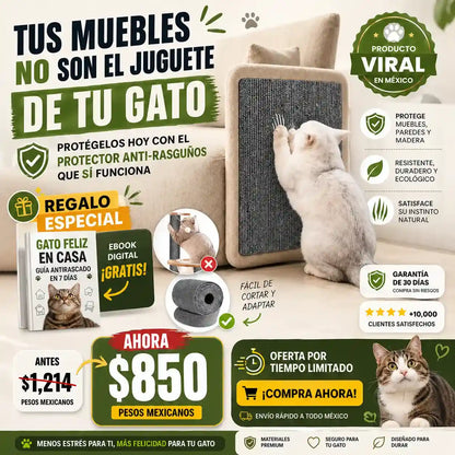 StopScratch™ Tu gato lo ama y tus muebles también